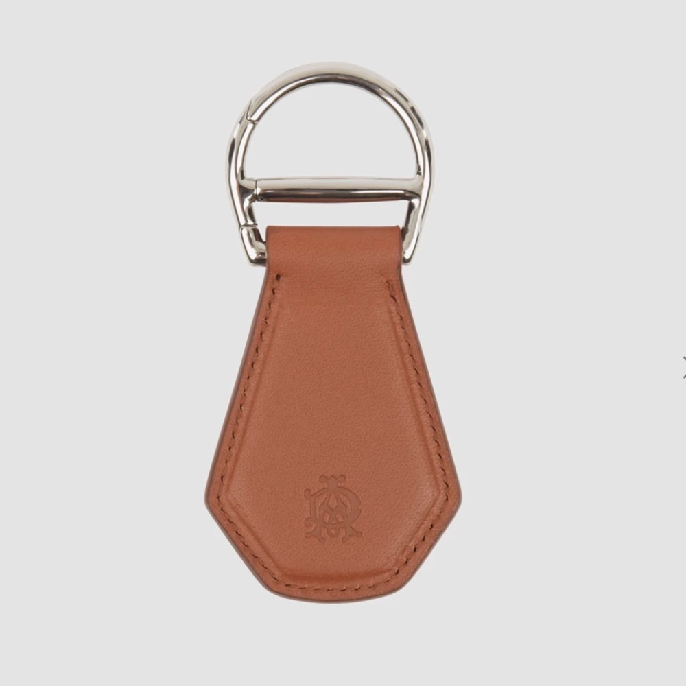 ♧ DUNHILL: LEATHER KEY FOB ♧
